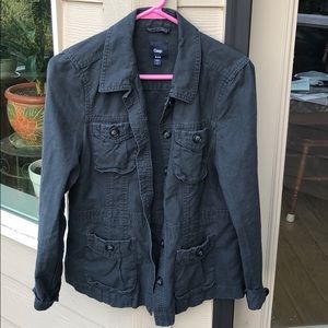 Gap dark denim jacket